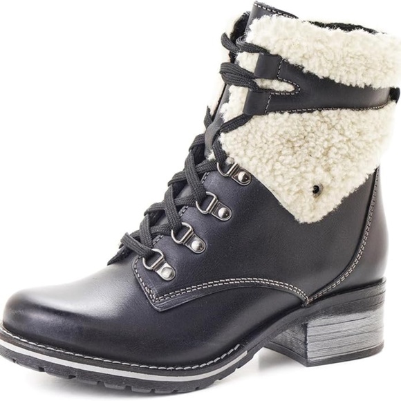 EUC Dromedaris Women's Kara Shearling Boot size 40 EU / 8.5US - Picture 3 of 8